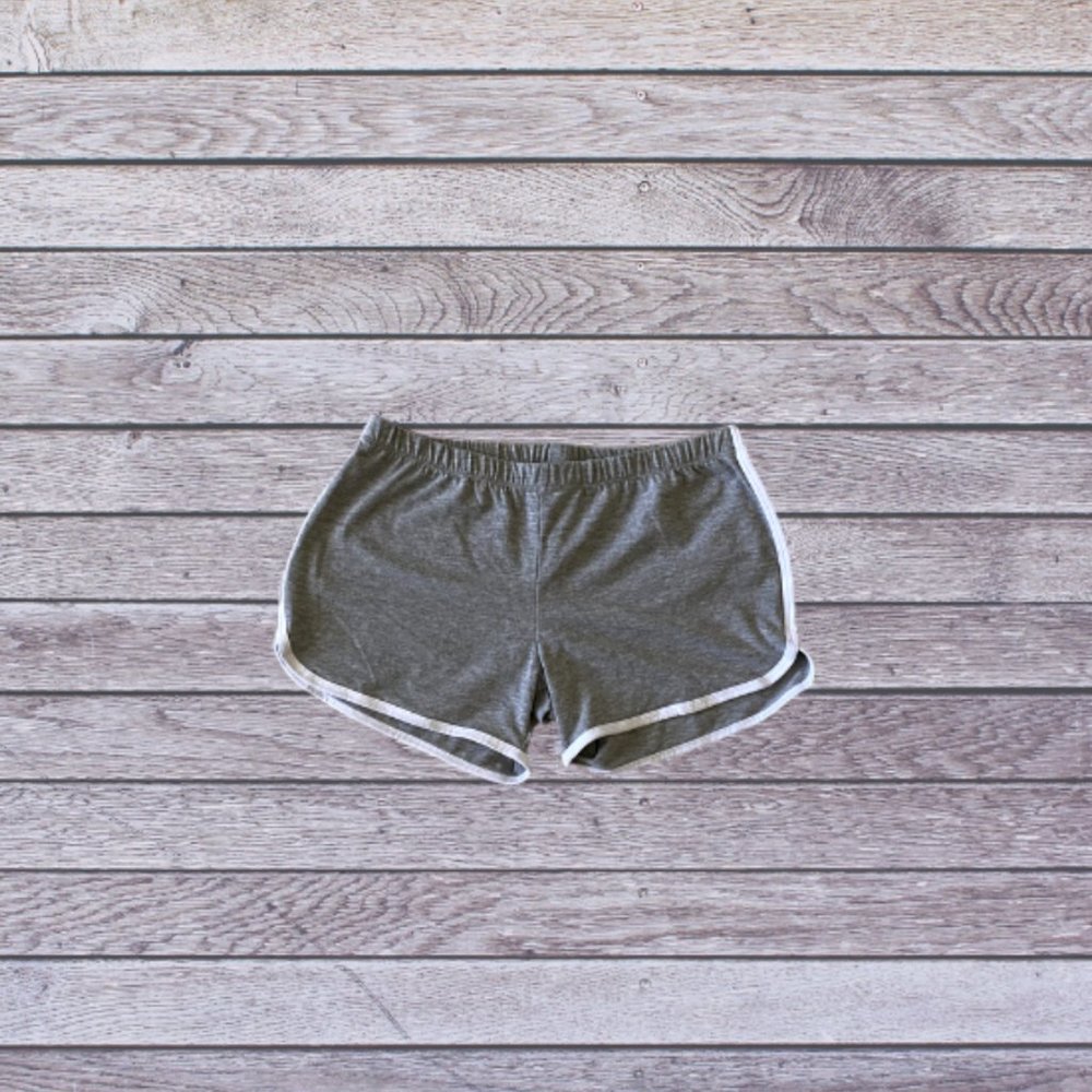 Gray lounge shorts